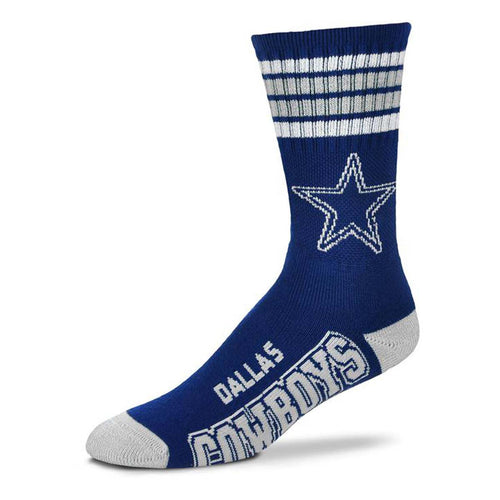 Dallas Cowboys - 4 Stripe Deuce Socks