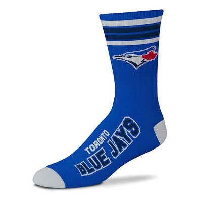 Toronto Blue Jays 4 Stripe Deuce Socks