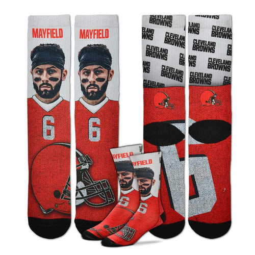Baker Mayfield Cleveland Browns socks
