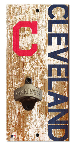 Cleveland Guardians Distressed Bottle Opener