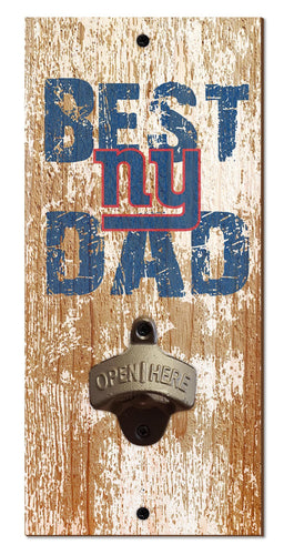 New York Giants Best Dad Bottle Opener