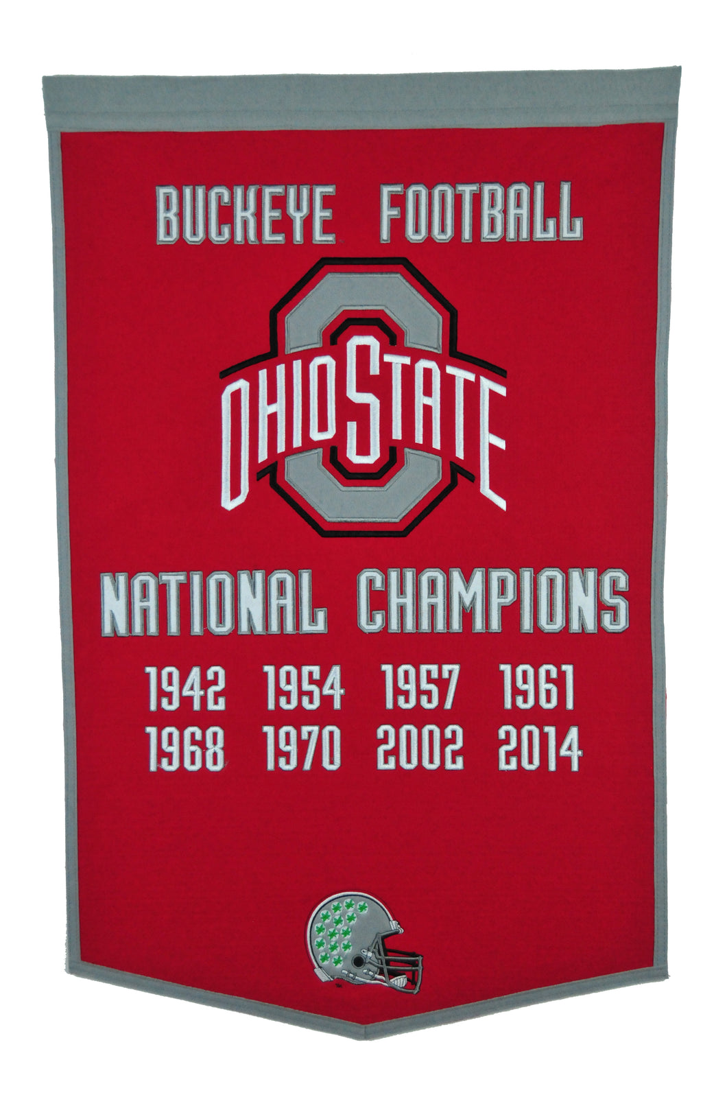 Ohio State Buckeyes Dynasty Wool Banner - 24