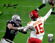 Nick Kwiatkoski Las Vegas Raiders Signed 8x10 Photo JSA