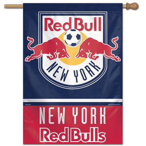 New York Red Bulls Vertical Flag 28"x40"                                                                           