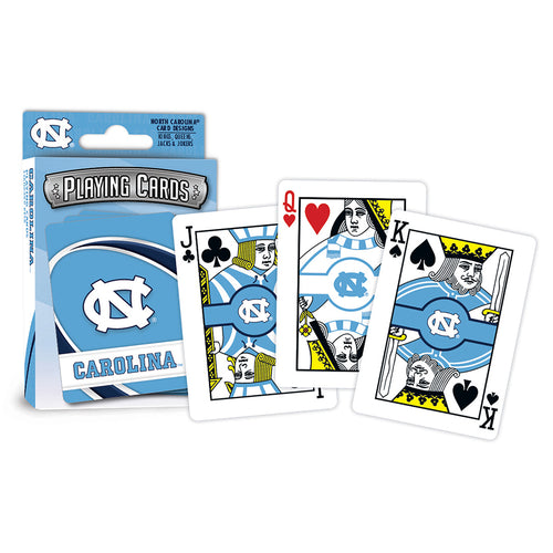 North Carolina Tar Heels Playing Cards