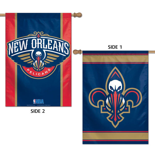 New Orleans Pelicans 2-Sided Vertical Flag 28