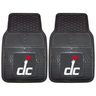 Washington Wizards 2-piece Vinyl Car Mats - 18"x27"