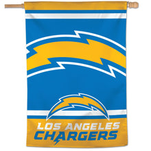 Los Angeles Chargers Mega Logo Vertical Flag - 28"x40"