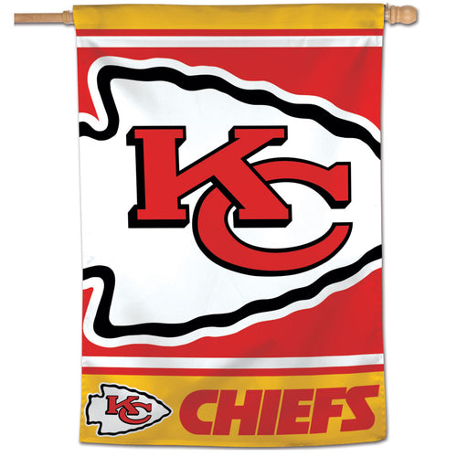 Kansas City Chiefs Mickey Mouse Vertical Flag - 28