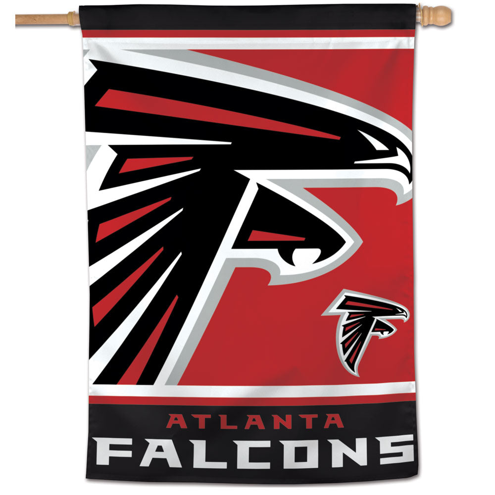 Atlanta Falcons Mega Logo Vertical Flag - 28