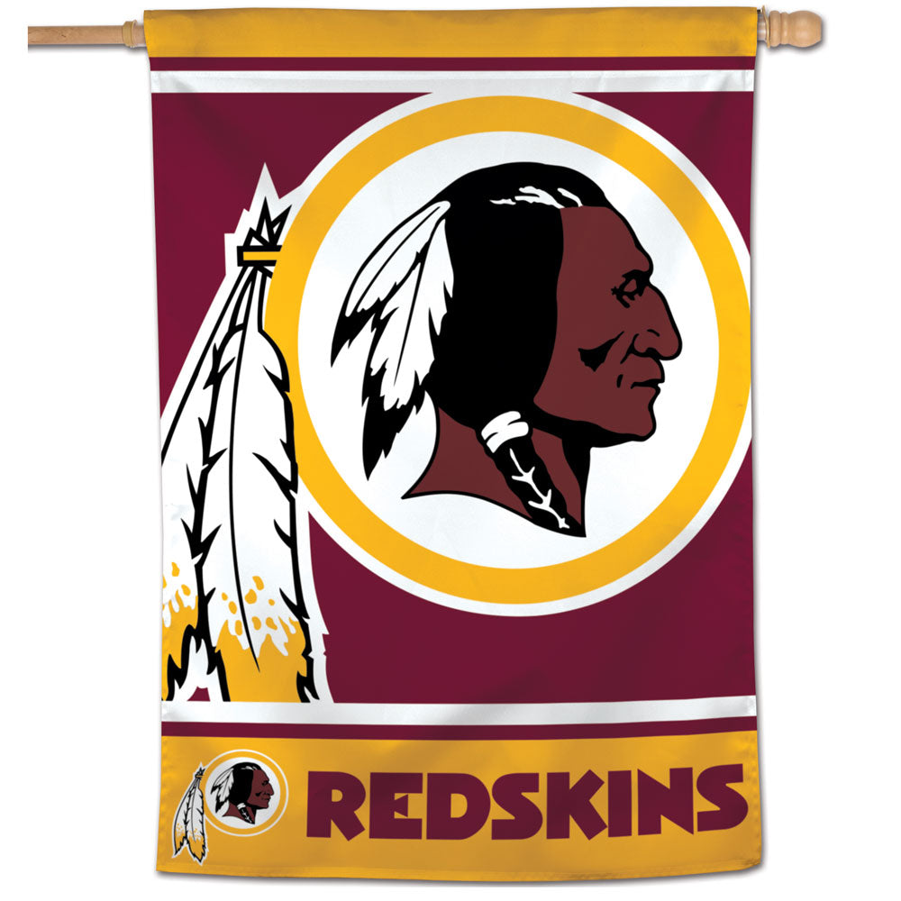 Washington Football Team Mega Logo Vertical Flag - 28