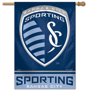 Sporting Kansas City Vertical Flag 28"x40"                                                                         