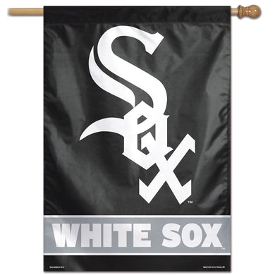 Chicago White Sox Wordmark Vertical Flag - 28