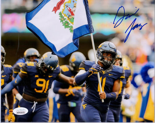 David Long West Virginia Mountaineers Signed 8x10 Photo 