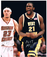 wvu basketball, frank young autograph