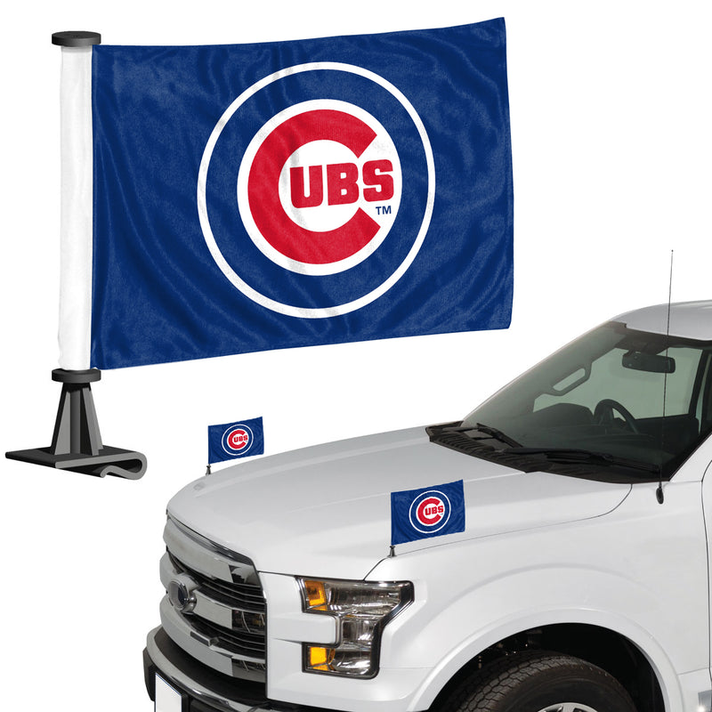 CHICAGO CUBS 2016 WORLD SERIES CHAMPIONS VEHICLE FLAG CAR TRUCK