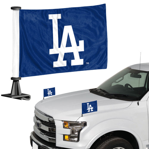 Los Angeles Dodgers Ambassador Car Flag, LA Dodgers Car Flag