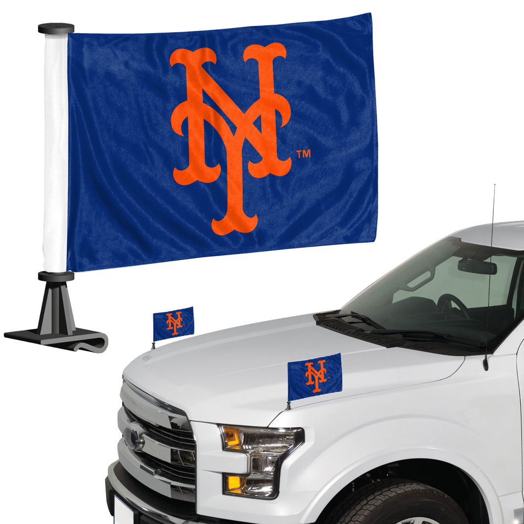 New York Mets Ambassador Car Flag