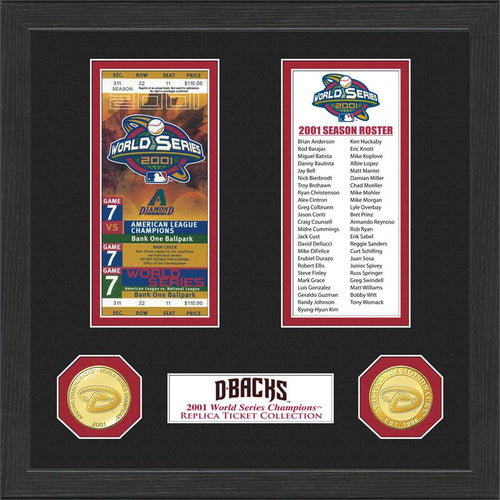 Arizona Diamondbacks World Series Ticket Collection