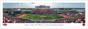 Arkansas State Red Wolves Centennial Bank Stadium Panoramic Picture