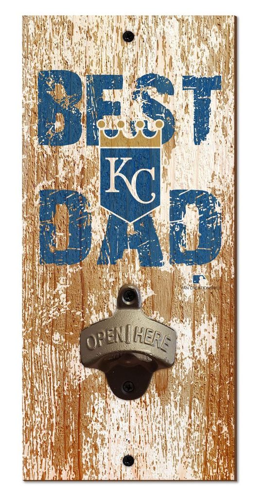 KC Royals Best Dad Bottle Opener