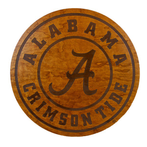 Alabama Crimson Tide Wood Wall Hanging Alabama Seal