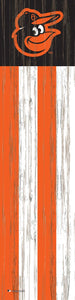 Baltimore Orioles Flag Door Leaner  6"x24"