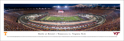Battle at Bristol - Tennessee Volunteers vs. Virginia Tech Hokies Panoramic Picture