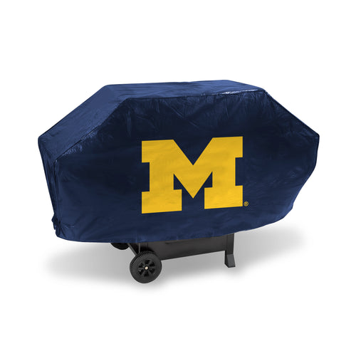 Michigan Wolverines Deluxe Grill Cover