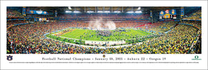 Auburn Tigers 2011 BCS National Champions Panoramic Picture