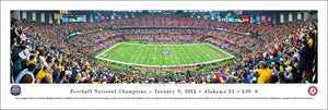 Football memorabilia Alabama Crimson Tide unframed 2012 BCS panorama from Sports Fanz