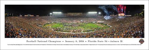 Florida State Seminoles 2014 BCS National Champions Panoramic Picture