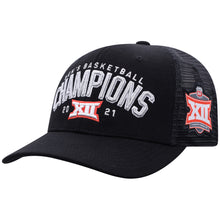 Texas Longhorns 2021 Big 12 Basketball Tournament Champions Locker Room Hat