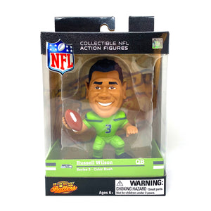 Russell Wilson Seattle Seahawks Color Rush Big Shot Ballers Action Figure