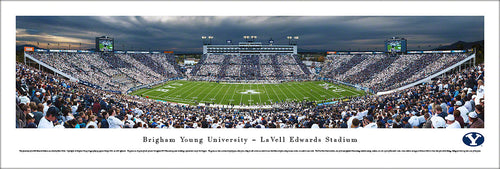 BYU Cougars Lavell Edwards Stadium Panoramic Picture