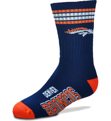 Denver Broncos - 4 Stripe Deuce Socks