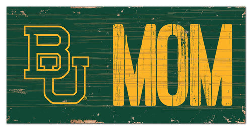 Baylor Bears Mom Wood Sign - 6