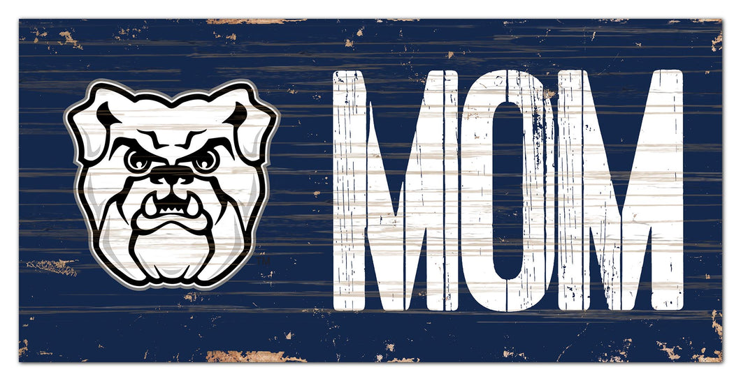 Butler Bulldogs Mom Wood Sign - 6