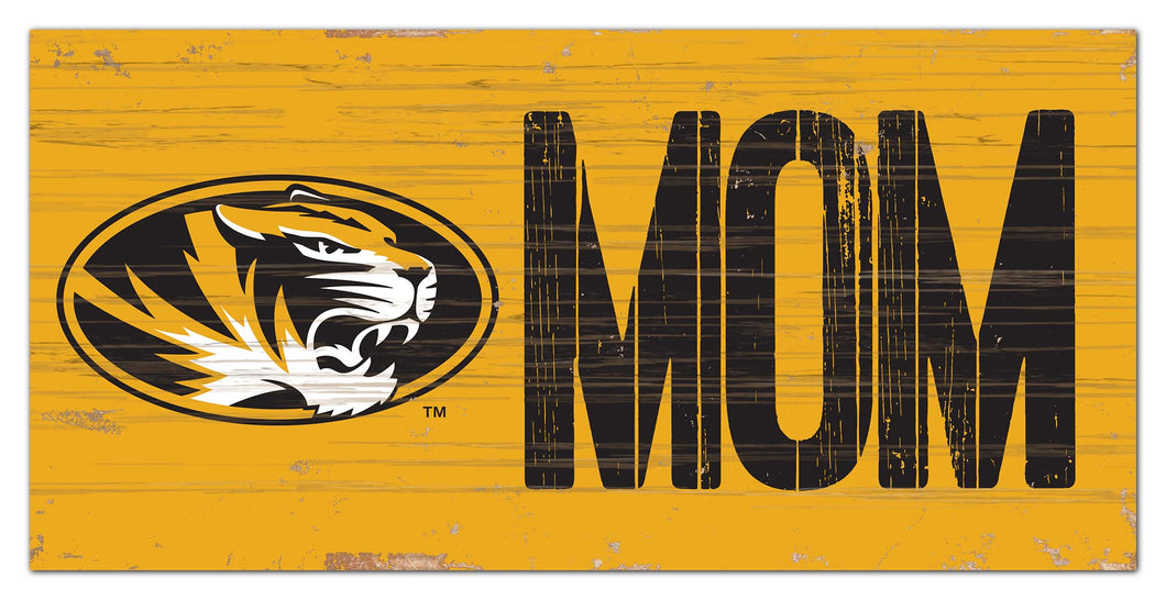 Missouri Tigers Mom Wood Sign - 6