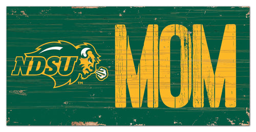 NDSU Bison Mom Wood Sign - 6