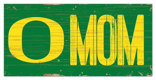Oregon Ducks Mom Wood Sign - 6
