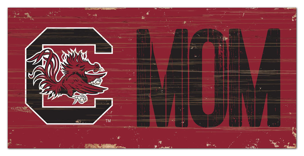 South Carolina Gamecocks Mom Wood Sign - 6