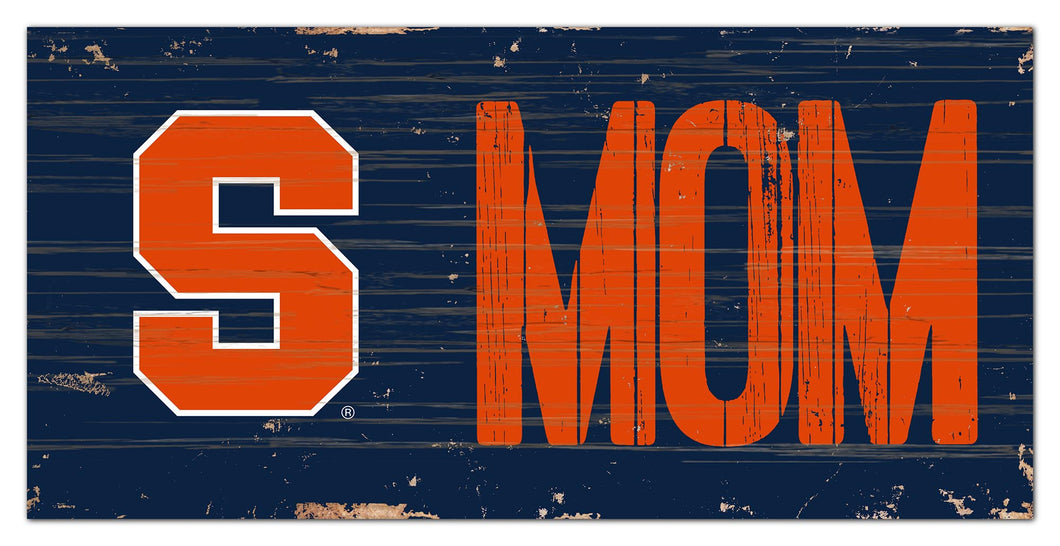 Syracuse Orange Mom Wood Sign - 6