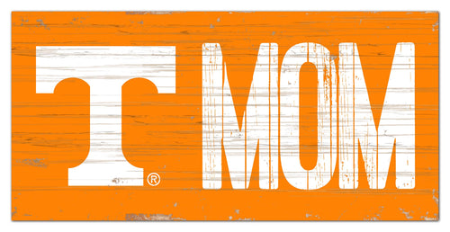 Tennessee Volunteers Mom Wood Sign - 6
