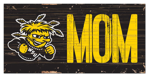 Wichita State Shockers Mom Wood Sign - 6