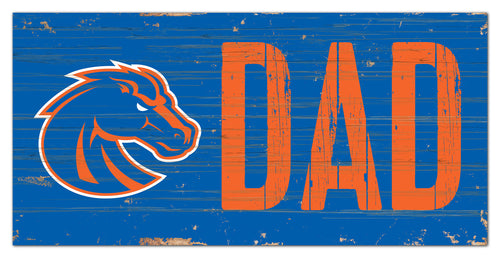 Boise State Broncos Dad Wood Sign - 6