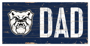Butler Bulldogs Dad Wood Sign - 6"x12"