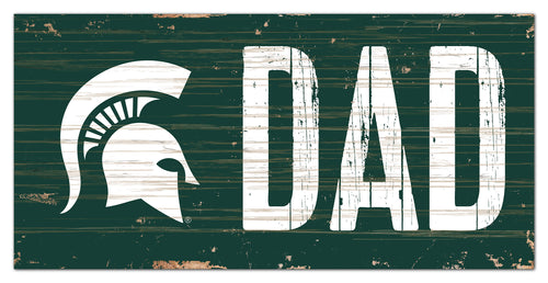 Michigan State Spartans Dad Wood Sign - 6
