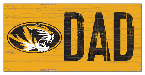 Missouri Tigers Mom Dad Wood Sign - 6