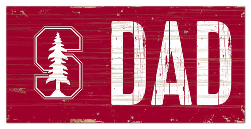 Stanford Cardinal Dad Wood Sign - 6
